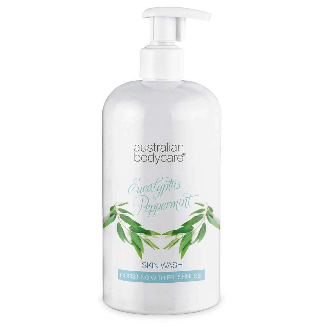 Professionel Eucalyptus Skin Wash - Showergel til professionel brug med naturlig Tea Tree Oil og eukalyptus - 1000 ml - 299,95,-