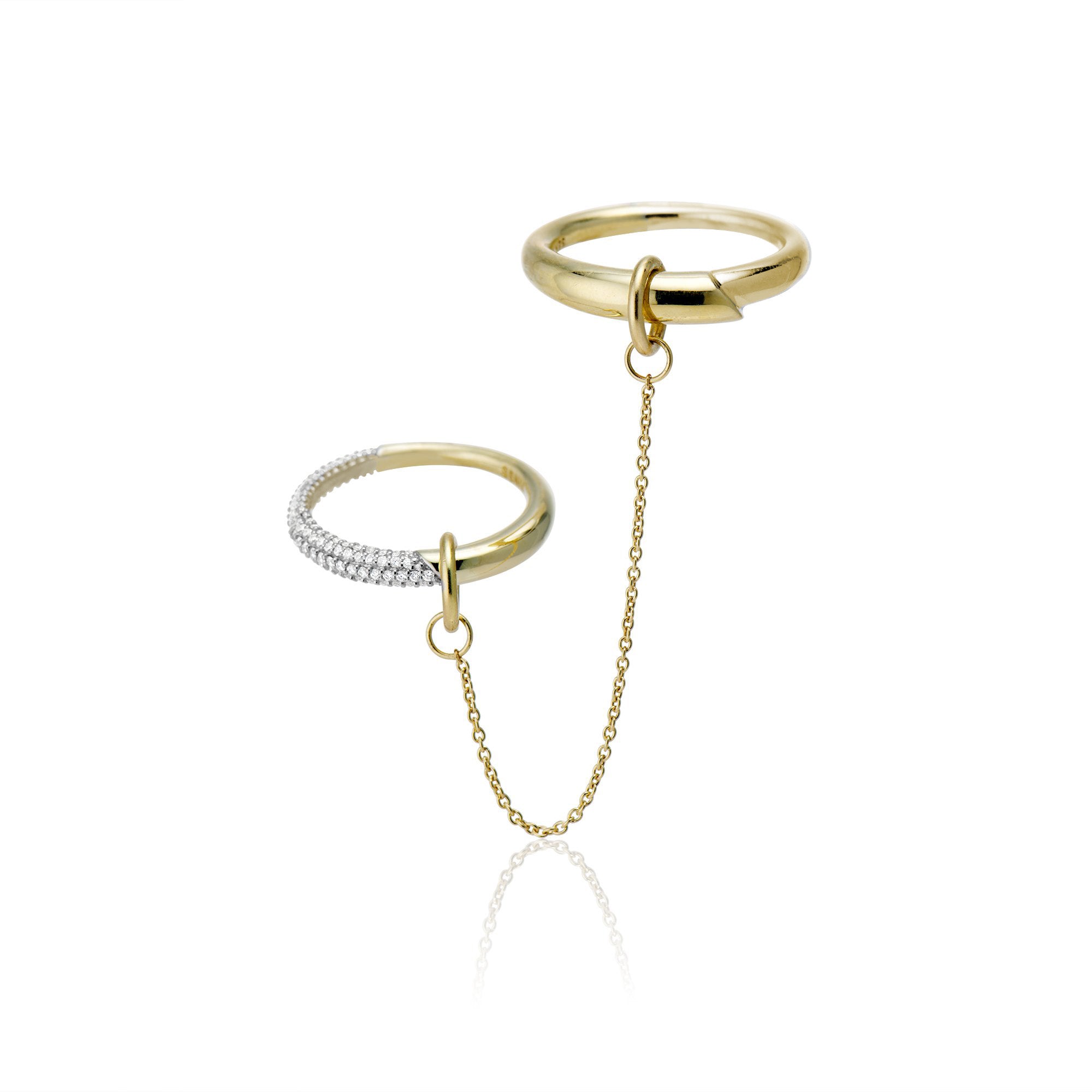 Limelight Chain Rings – Maison De Mode