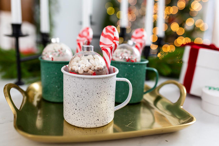 Specialty hot chocolate gift collection.