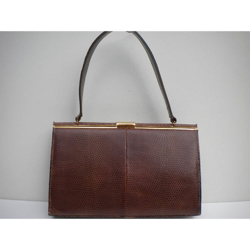 Exotic leathers handbag Brera Gold in Exotic leathers - 26509990