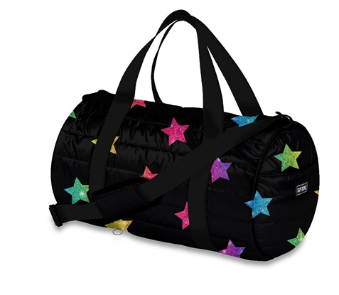 Multi Star Puffer Duffel Bag