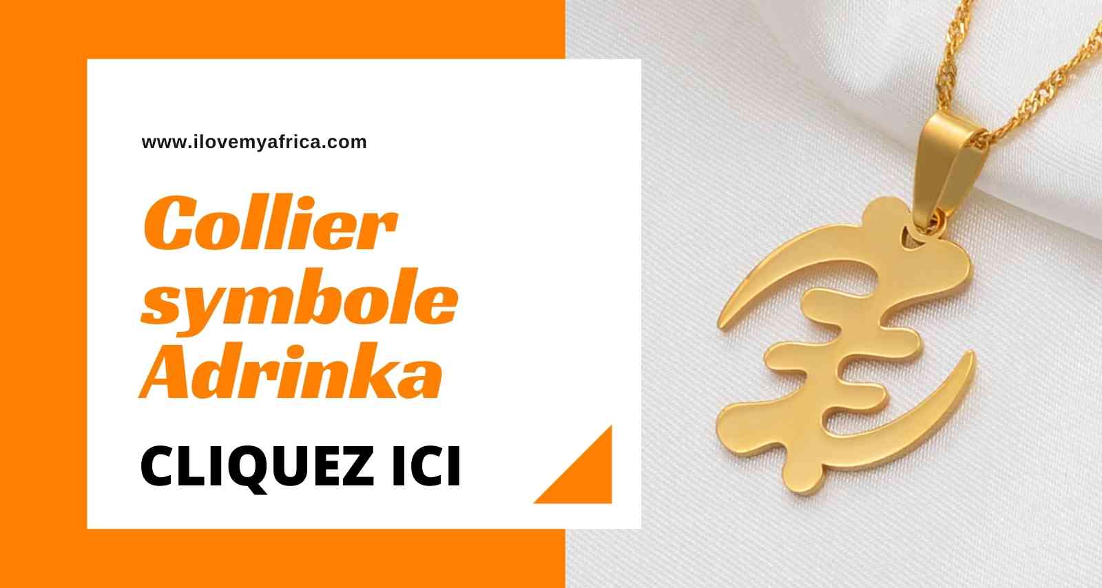 Collier Symbole Adrinka