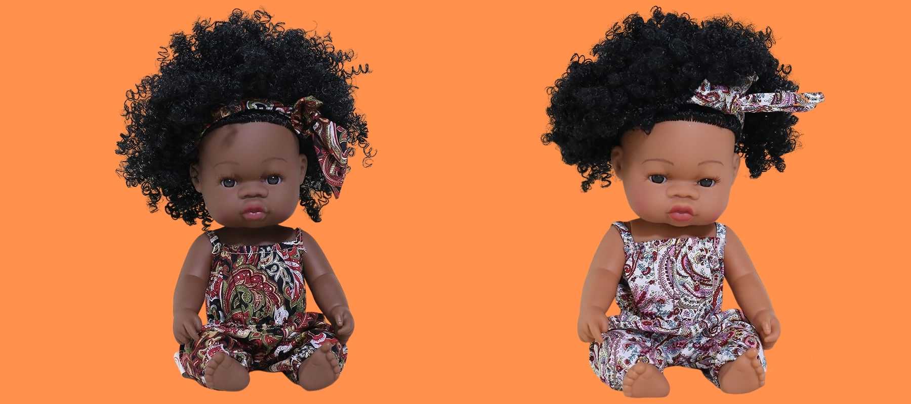 Poupées Noires Mode Fille Africaine poupées, poupée de Jeu de bébé