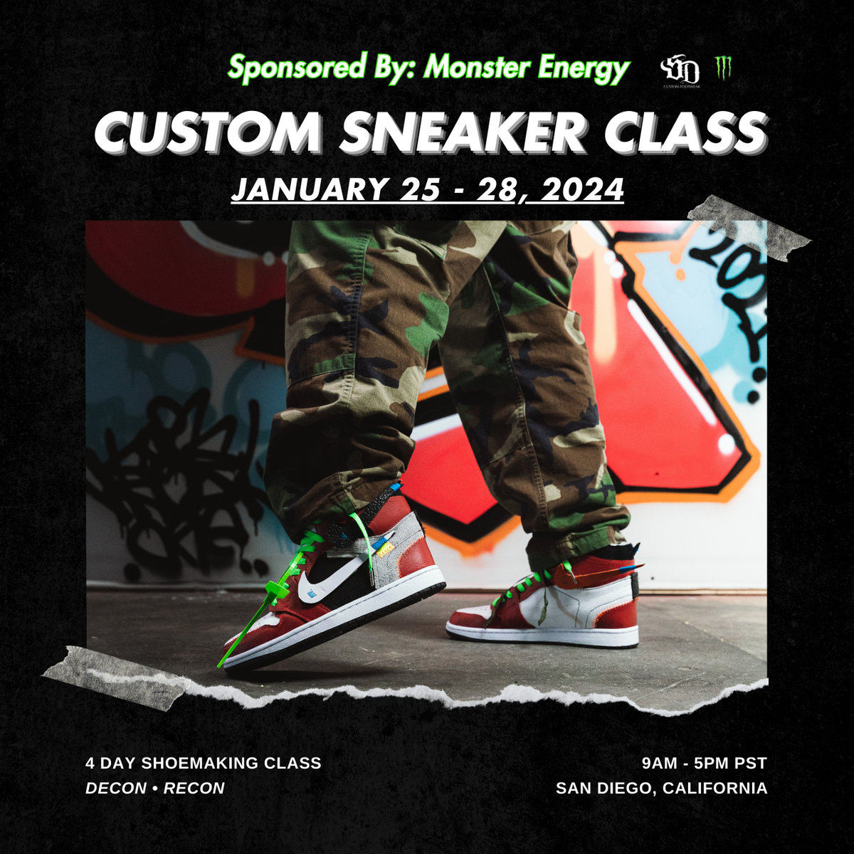 Sneaker Customization Workshop Los Angeles, Events