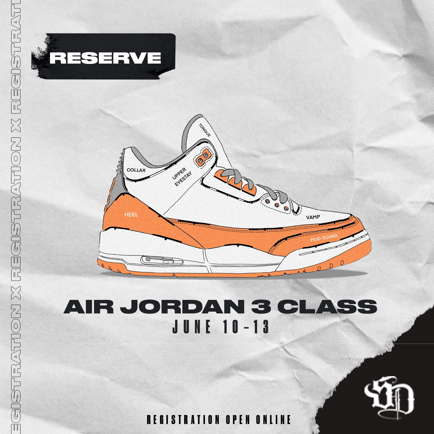 June 2021: Air Jordan 3 Shoemaking Class