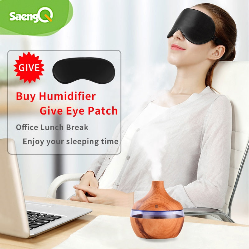 saengQ Electric Humidifier Essential Aroma Oil Diffuser saengQ Electric Humidifier Essential Aroma Oil Diffuser