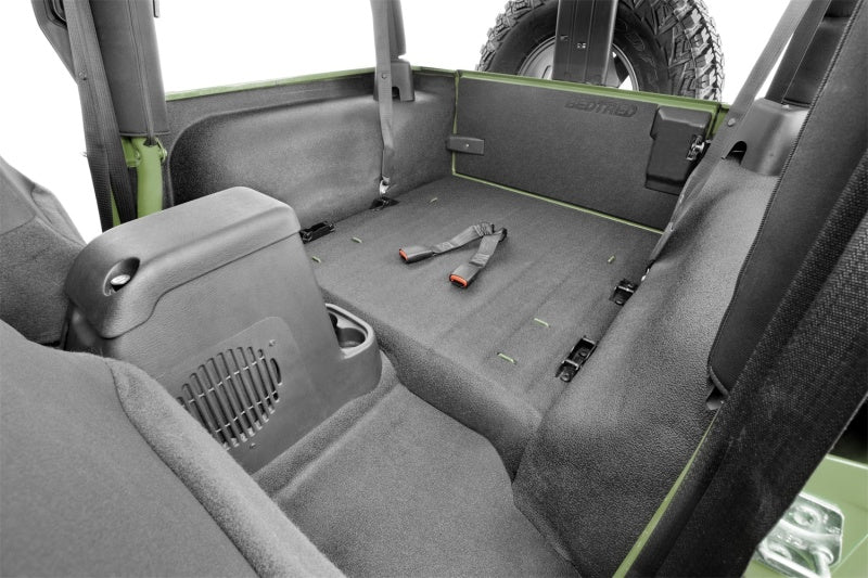 BedRug 97-06 Jeep TJ Rear 4pc BedTred Cargo Kit (Incl Tailgate) –  Installations Unlimited
