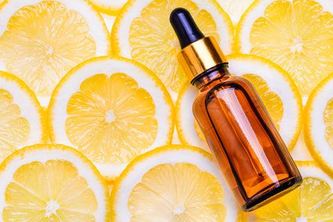 Citrus essential oil, vitamin c anti aging serum, beauty care or aroma therapy.