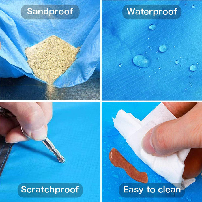 Portable Waterproof/Sand Free Beach Blanket | CAMPER MODE | S3XY Models