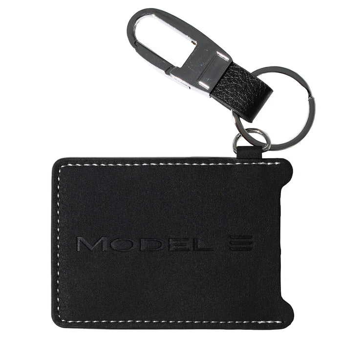 Premium Leather Tesla Model 3 Key Card Holder | S3XY Models