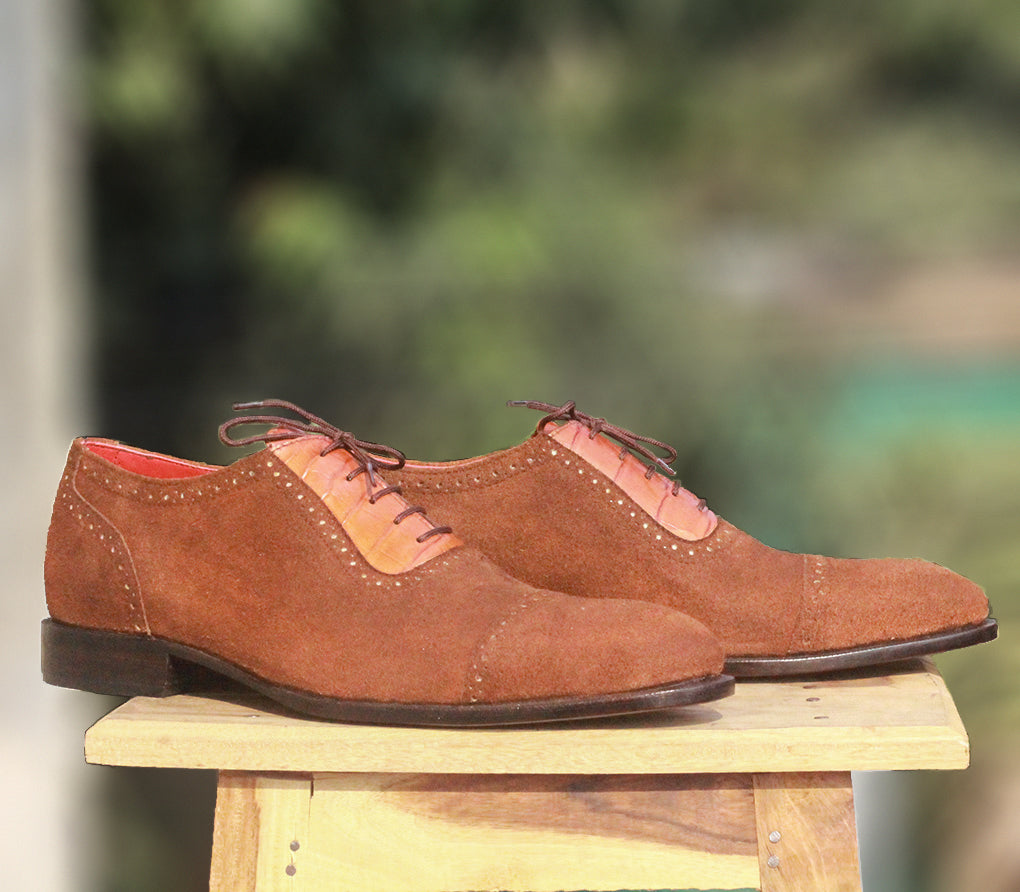 handmade suede shoes