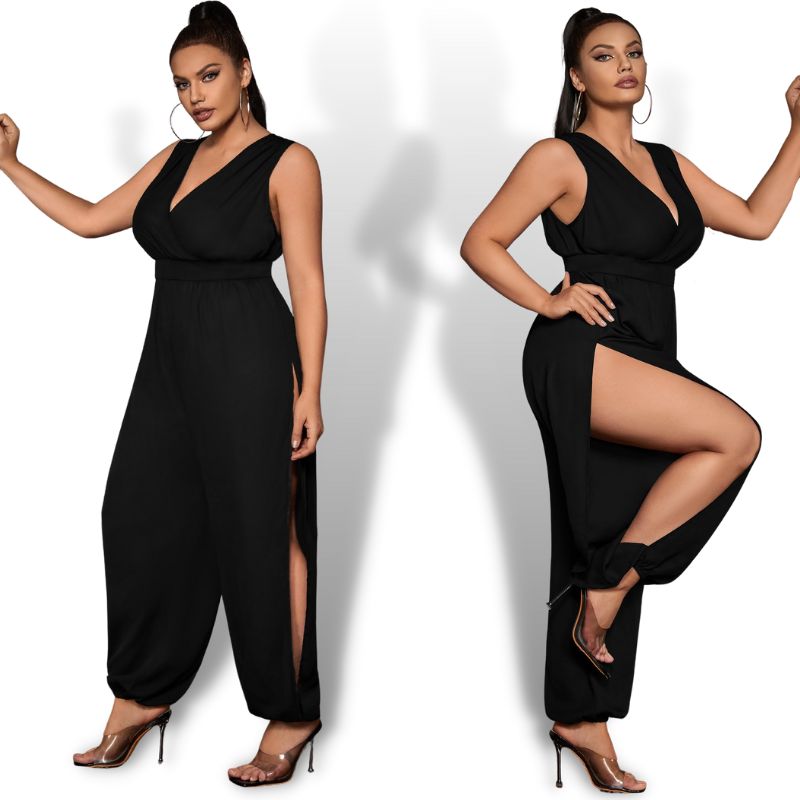 Buy Sheer Black Chiffon Jumpsuit Long Sleeve Romper Women Loose Jumpsuit  Women Silk Jumpsuit Womens Jumpsuit With Leather Belt by Love Khaos Online  in India - Etsy