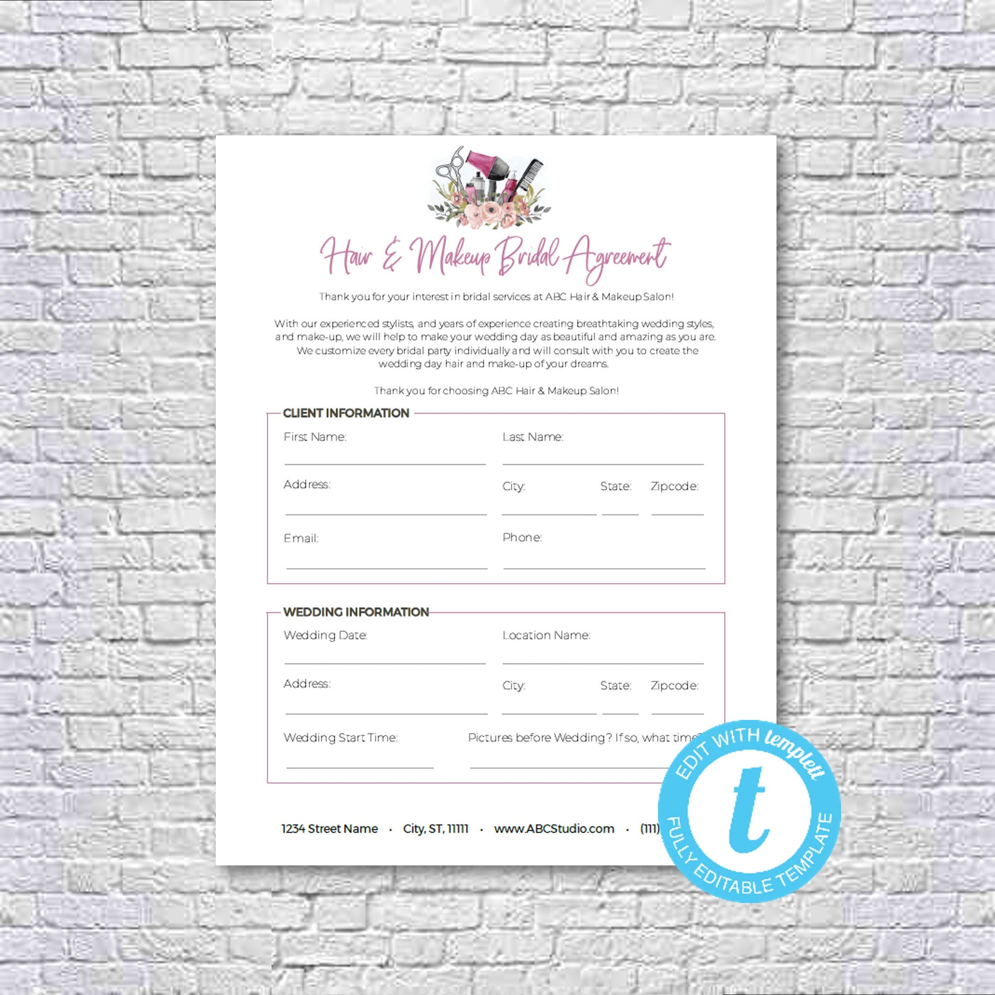 wedding-hair-contract-template-free-templates-2-resume-examples