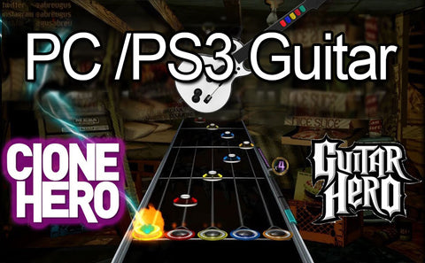 DOYO PC Guitar Hero Controller, Wireless PS3 Guitar Hero ,Playstation 3 Guitar  Hero Rock Band Would Tour Clone Hero Games – DOYO Game