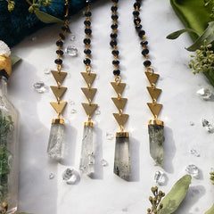 gemstone pendulums