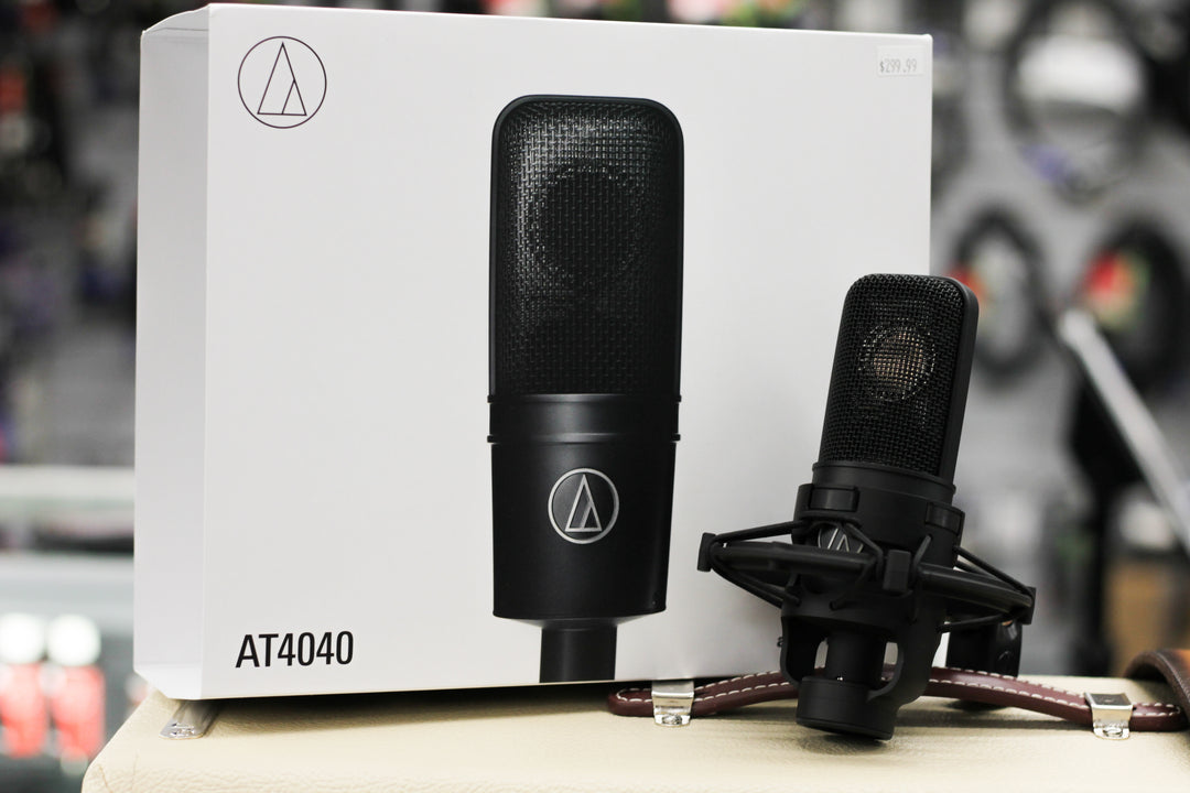 Audio-Technica AT2020 Cardioid Condenser Mic – Strings & Things Music LLC