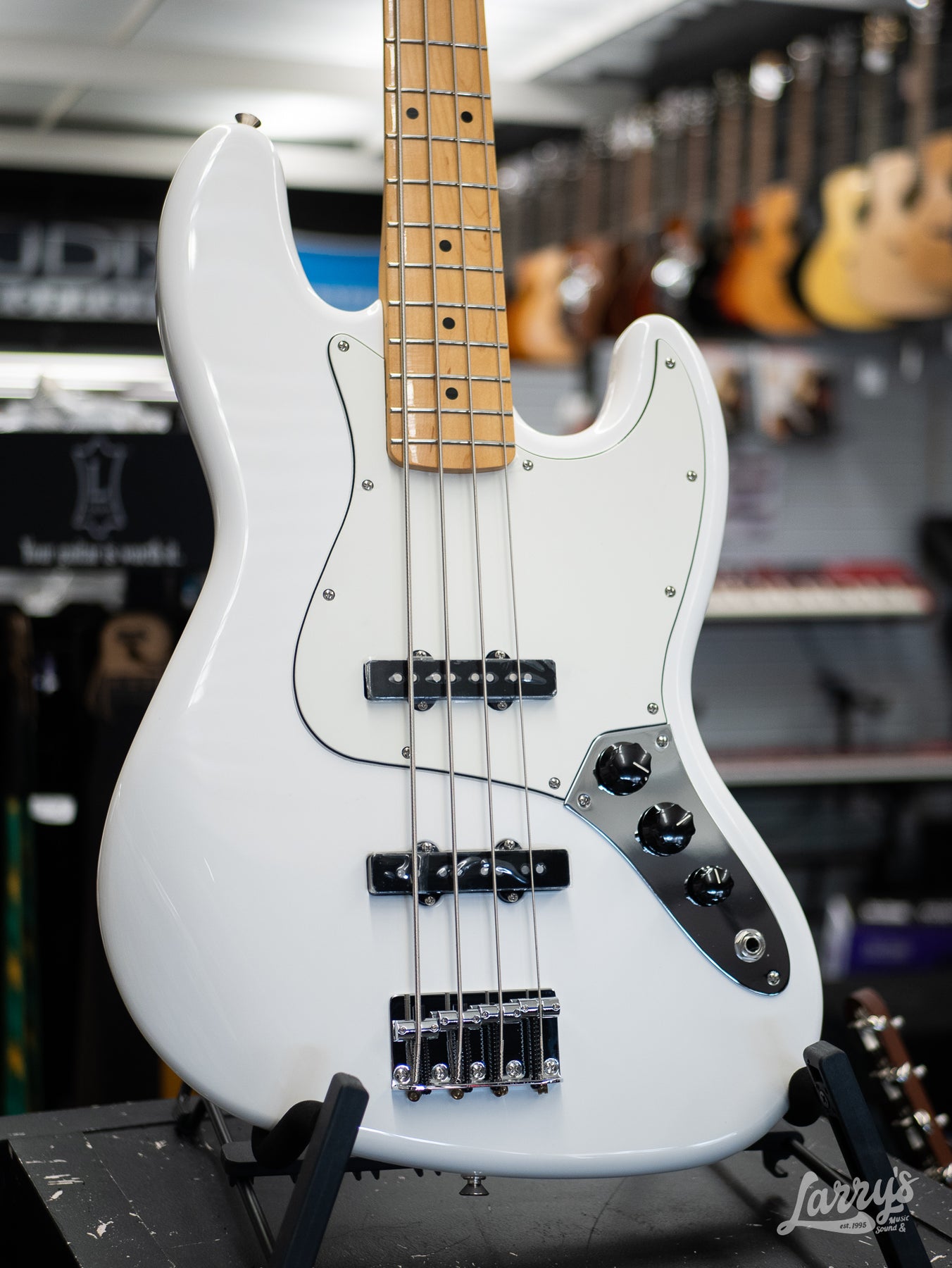 2021人気特価 FENDER Player Jazz Bass V Polar White ベース - www