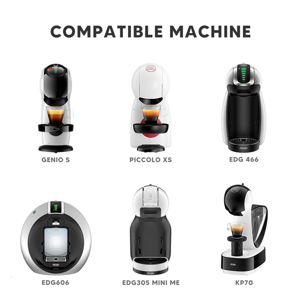 Machine à Café à Capsules, Cafetières à Capsules 3 IN 1 Machines à café  professionnelles-avec 3 adaptateurs de capsules-EU PLUG