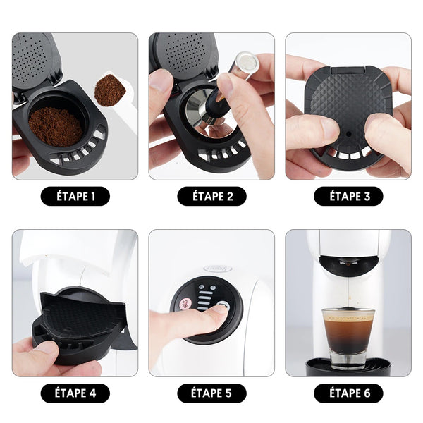 Support dosette pour machine à café dolce gusto lumio & esperta