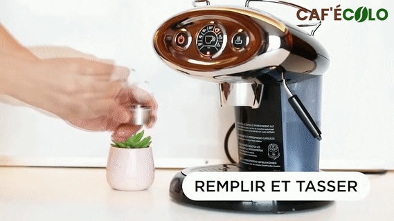 Capsule réutilisable Nespresso Vertuo Cafecolo™ 100% inox – Caf'écolo