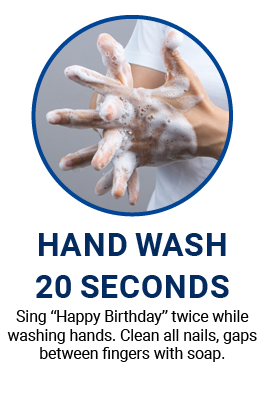 Thorough hand wash is the first step to better infection control at home