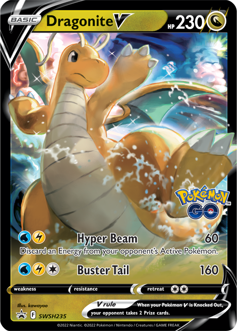 Pokémon: Pokémon Go Premier Deck Holder Collection - Dragonite VSTAR | [ Express Pokemail]