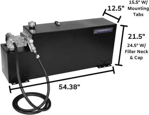 Transfer Flow 50 Gallon Transfer Tank Dimensions