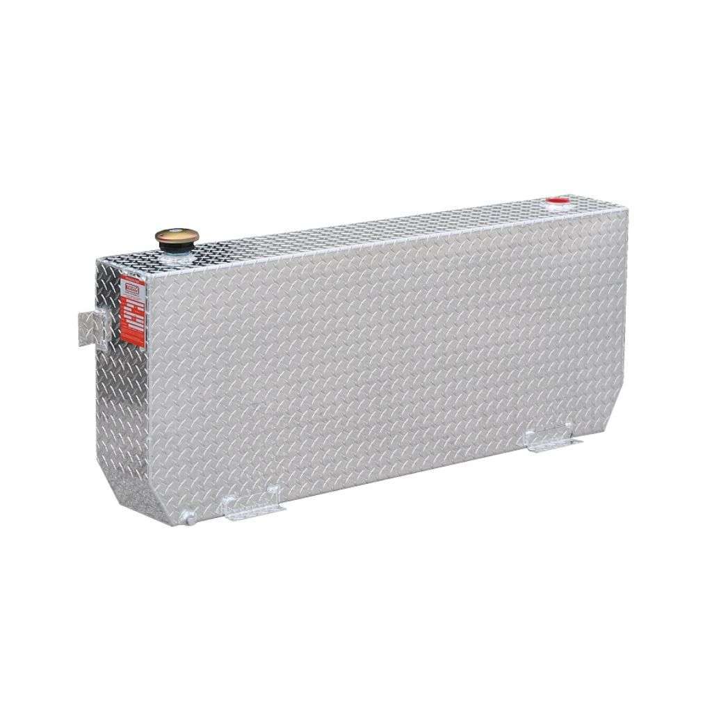 Ati 51 Gallon Diesel Rectangle Auxiliary Tank Bright Aluminum Model