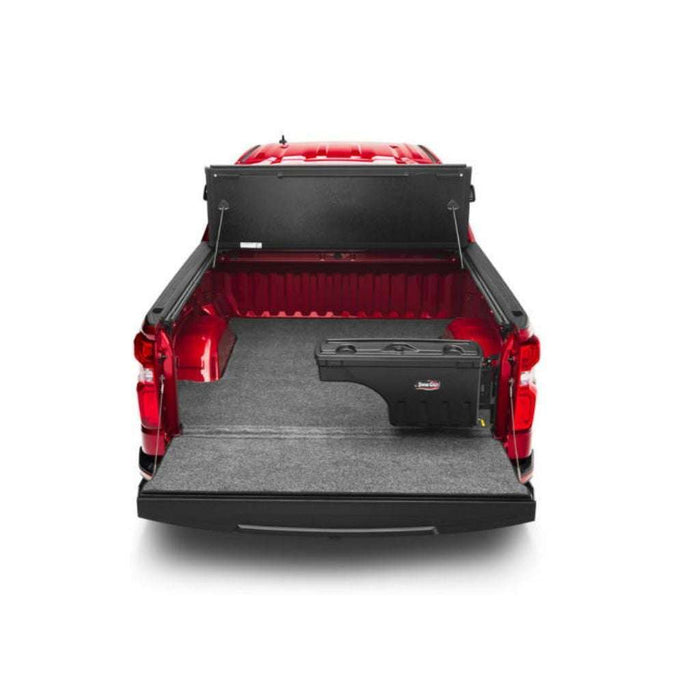 UnderCover Swing Case Storage Box Passenger Side Black Smooth Fits 2015-2022 Chevrolet Colorado/GMC Canyon Passenger Side Model SC103P