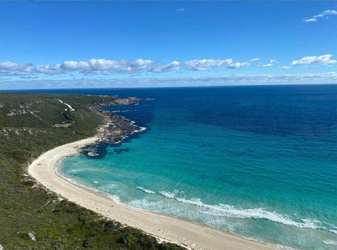 Beach along the Cape to Cape Track