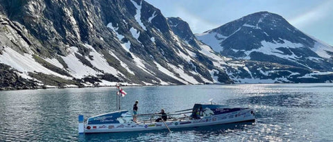 boat for rowing the North West Passage