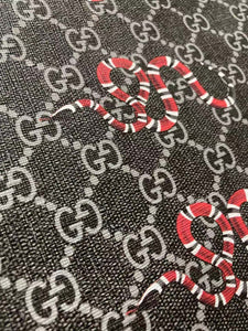 gucci snake fabric