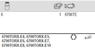 Description BAHCO 6706TE