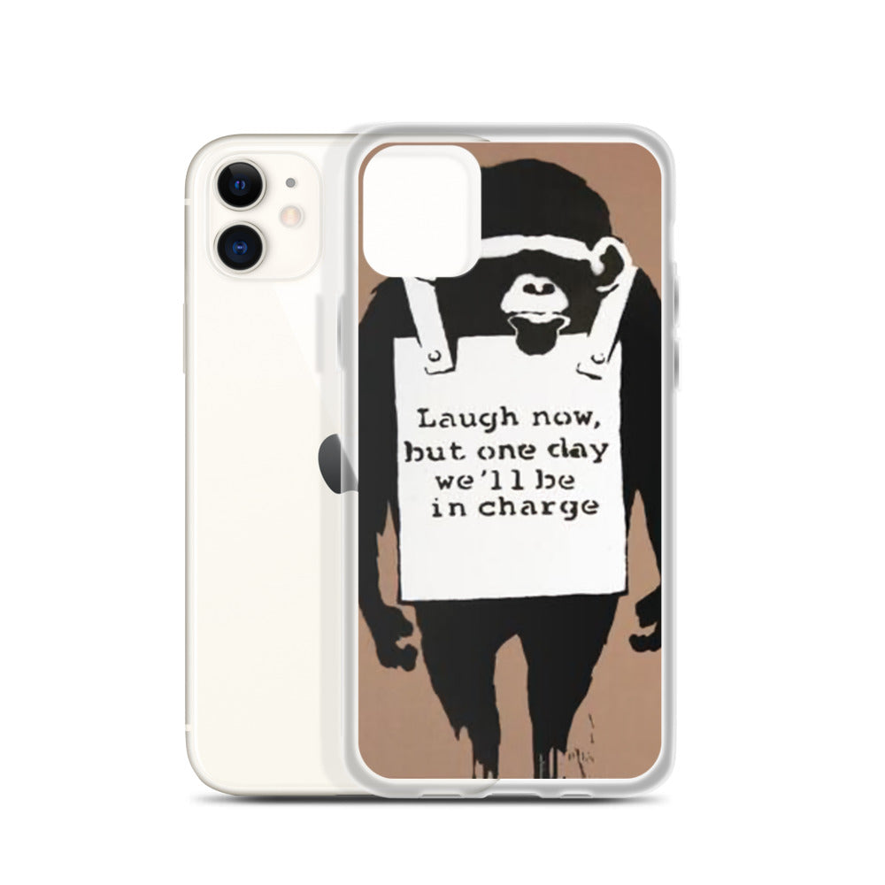 Carcasa Iphone Laugh Now By Banksy Juan Flores Design