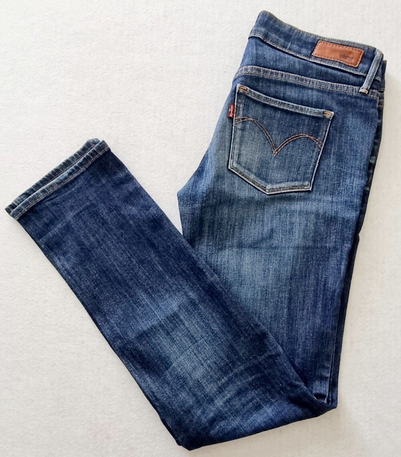 Levis Slight Curve Modern Rise Straight Leg Jeans Ladies Size 26x30 –  Roper-DesigneR