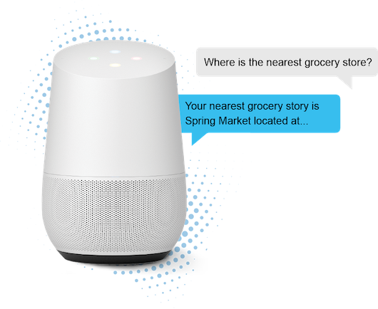 voice search example
