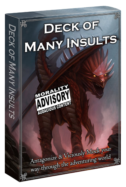 The Deck of Many Insults (5E)