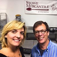 Stowe Mercantile Kitchen Father and Daughter