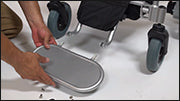 Deluxe Models - Regular, Slim, Wide - All Variations - Replacing Foot Rest Plate