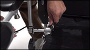 Deluxe Wide Models - Tighten the Arm Rest Bolts
