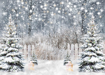Avezano Winter Backdrop For Photograhy Custom Photo Backdrop
