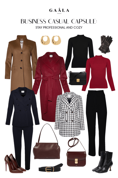 Business Casual Capsule Wardrobe for Winter