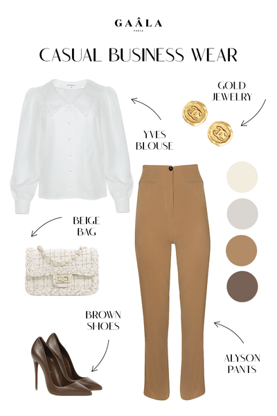 Office-ready monochromatic styles