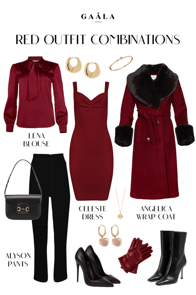 red outfit combinations