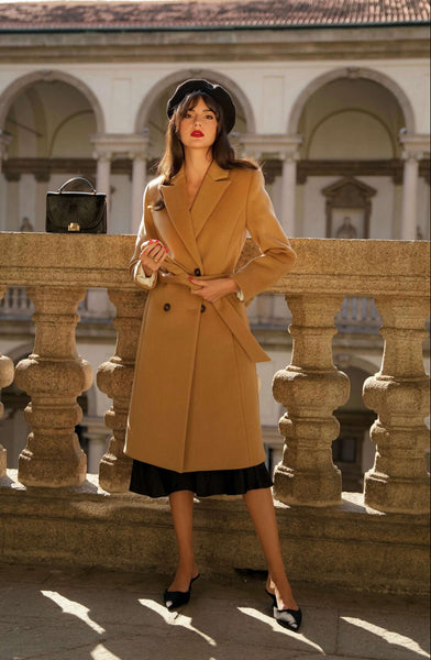 Paola Wool Cashmere Coat – GAÂLA – Gaâla