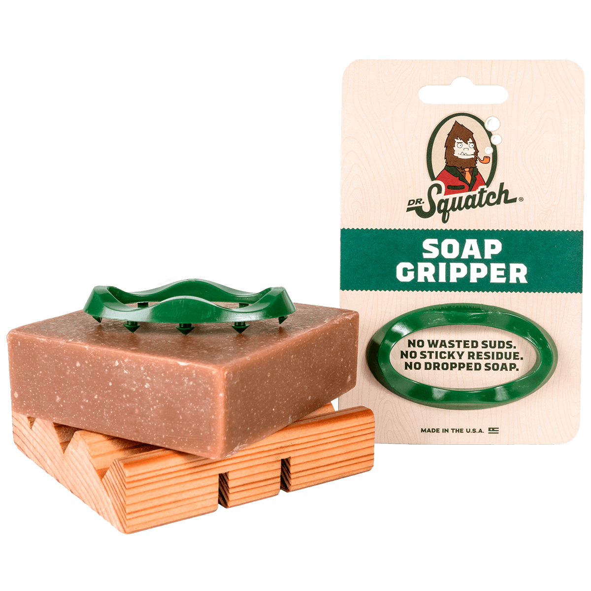 Dr. Squatch Soap Saver and Gripper