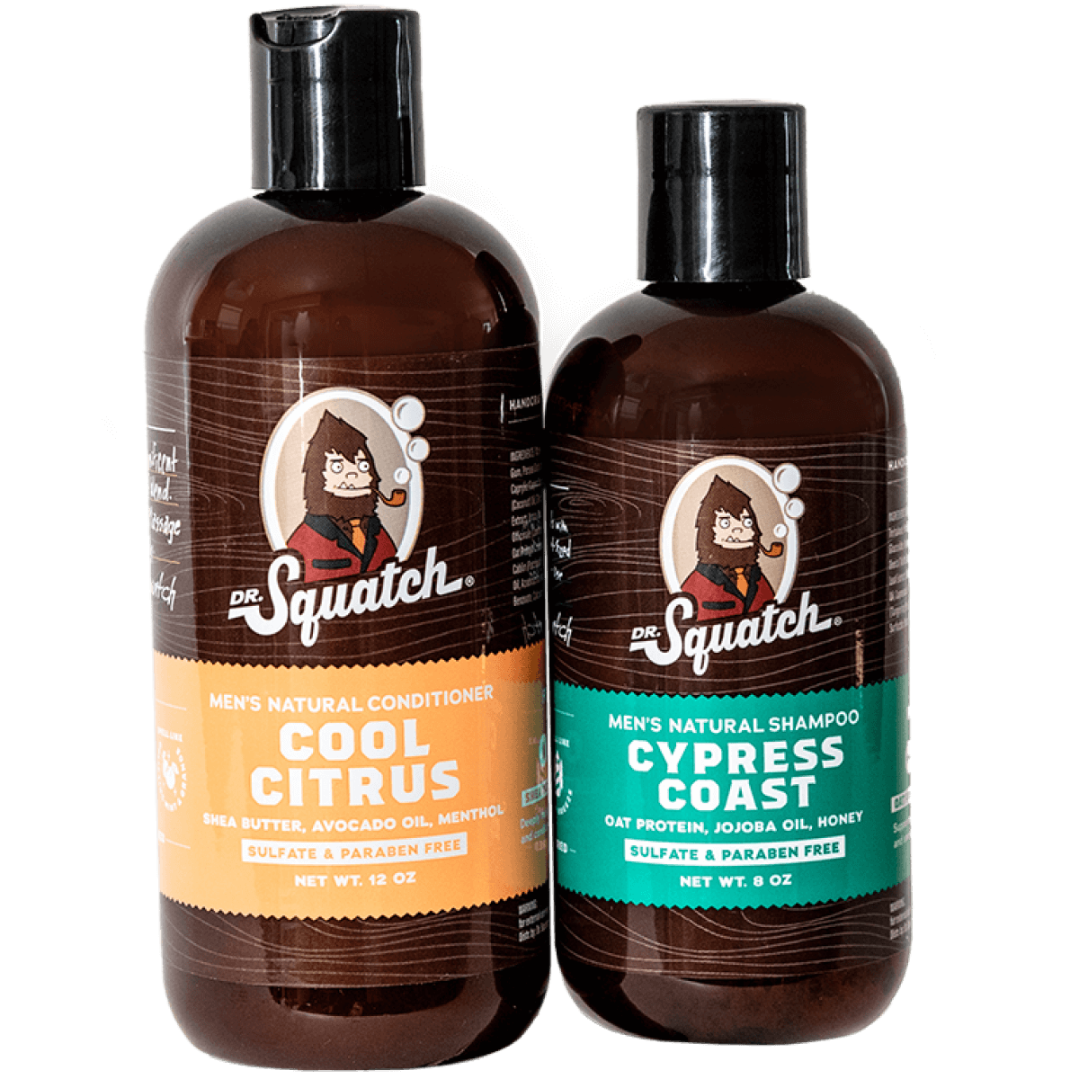 Dr. Squatch Men's Natural Shampoo Cypress Coast 8 oz - Free Shipping