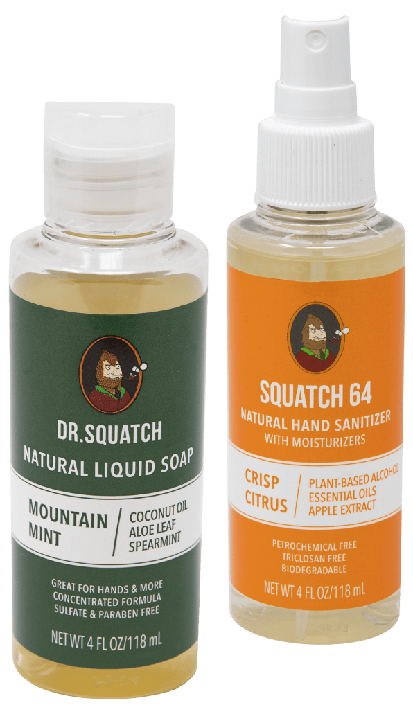 Squatch 64 Natural Hand Sanitizer Mountain Mint