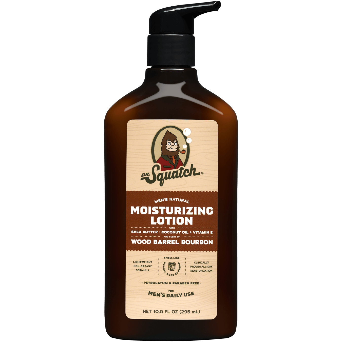 Dr Squatch Wood Barrel Bourbon Bar Soap