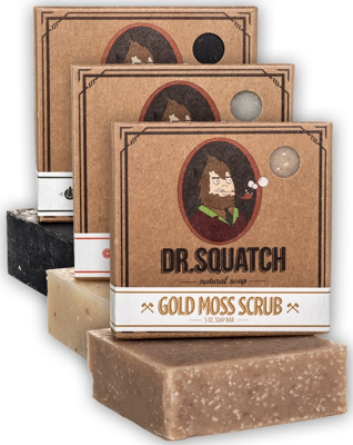 Dr. Squatch: Bar Soap, Gold Moss 
